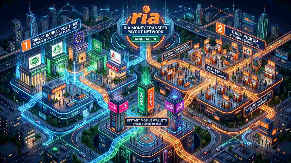 Ria Bangladesh Payout Network Hub 2026 Ria Bangladesh Payout Networks - রিয়া মানি ট্রান্সফার আজকের এক্সচেঞ্জ রেট বাংলাদেশ