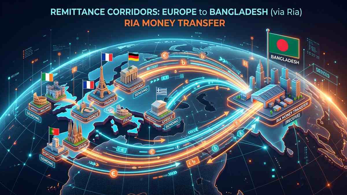 Europe to Bangladesh Remittance Network Ria 2026 Europe to Bangladesh Remittance Corridors - ria money transfer euro to bdt