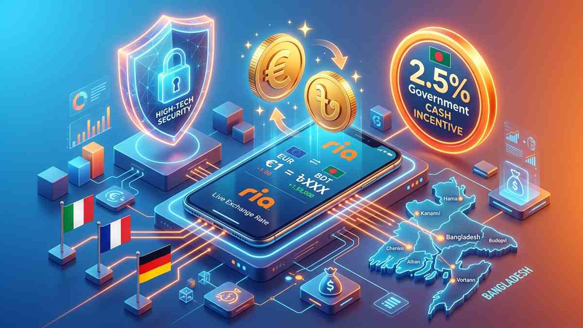 Ria Money Transfer Euro to Taka Rate 2026 Ria Money Transfer Euro to Taka - 1 euro to taka ria