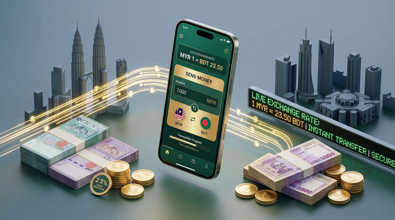 How to send money from Malaysia to Bangladesh - মালয়েশিয়া থেকে বাংলাদেশে টাকা পাঠানোর নিয়ম