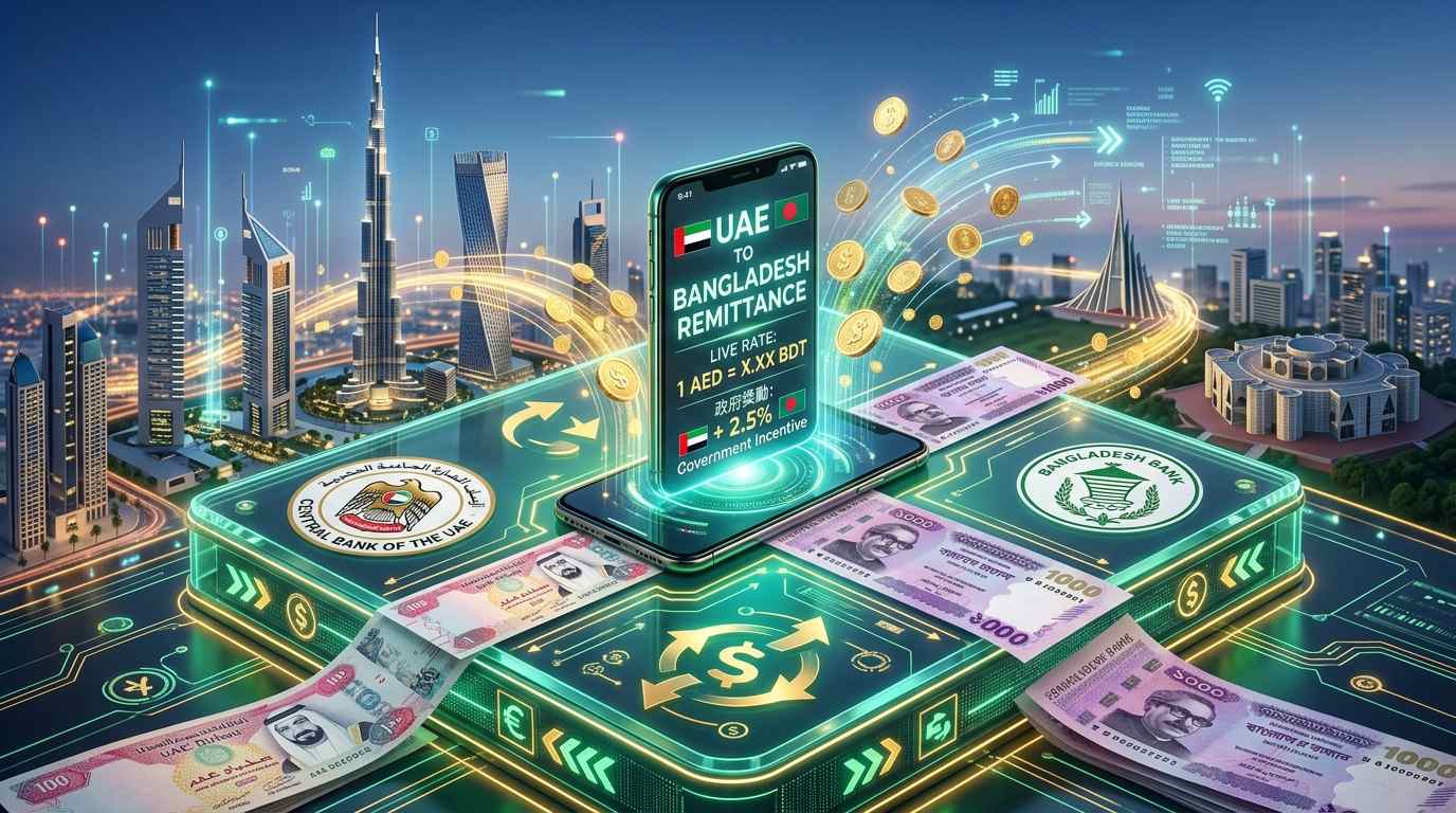 How to send money from UAE Dubai to Bangladesh - দুবাই থেকে বাংলাদেশে টাকা পাঠানোর নিয়ম